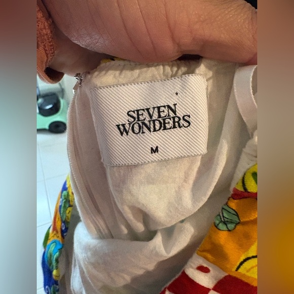 Seven wonders Venus halter Phaedra print Size Medium - Picture 4 of 4